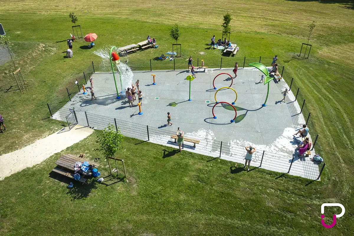 Aire de jeux aquatique - Splashpad